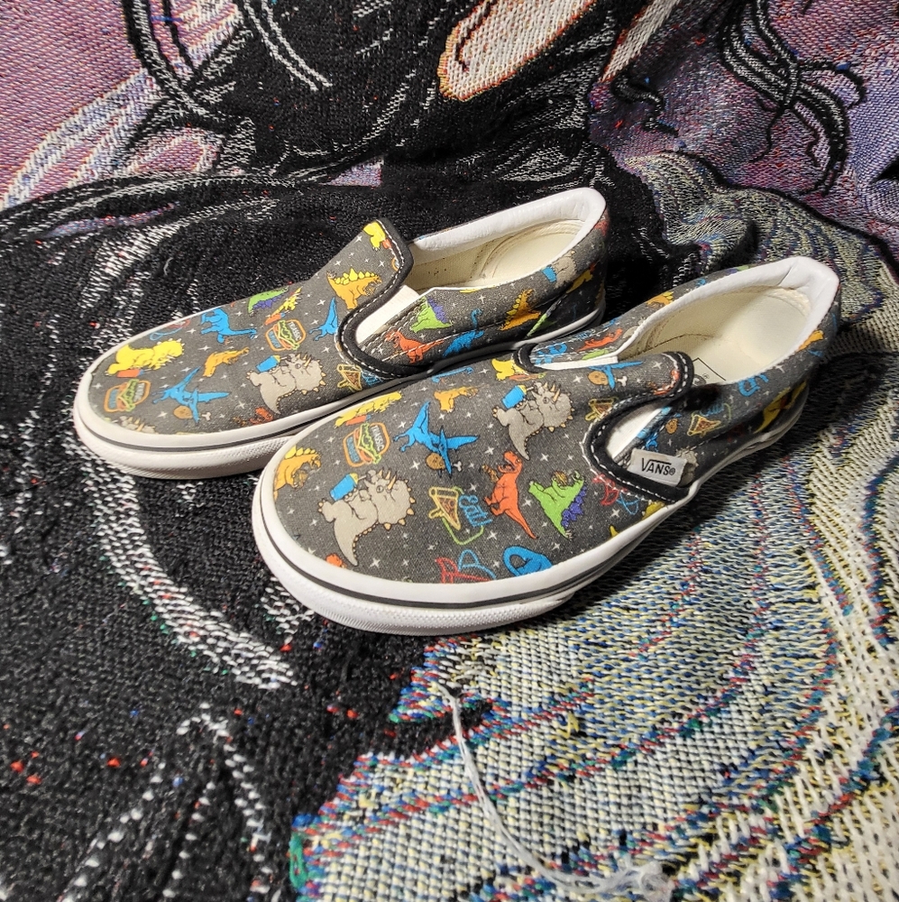 Vans Kids Size 3 Slip On